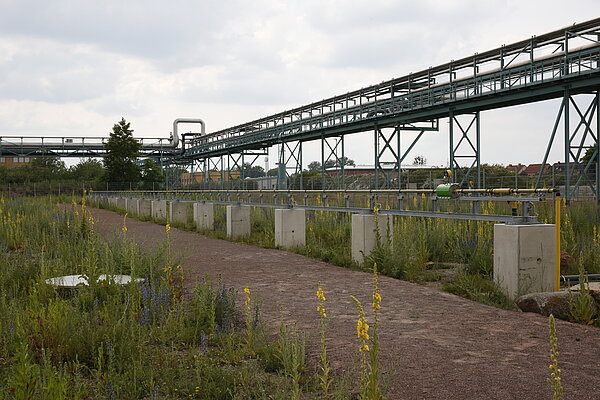 Gasleitungen im Wasserstoffdorf (Bild: HTWK Leipzig) Gasleitungen im Wasserstoffdorf (Bild: HTWK Leipzig)
