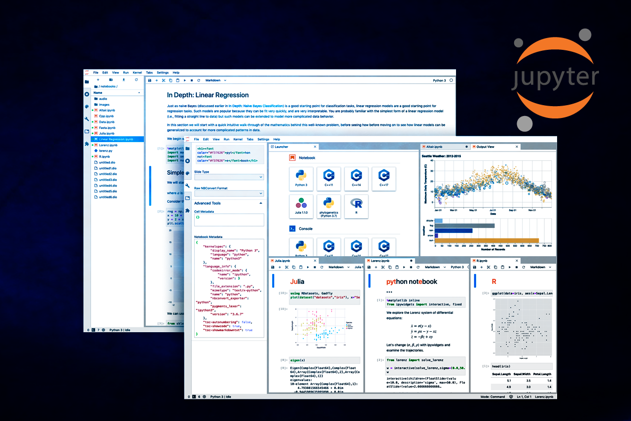 Screenshot Software und Logo/Link führt zur Firmenwebsite